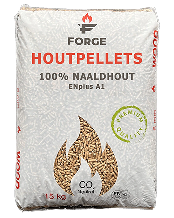 Zak 15kg houtpellets